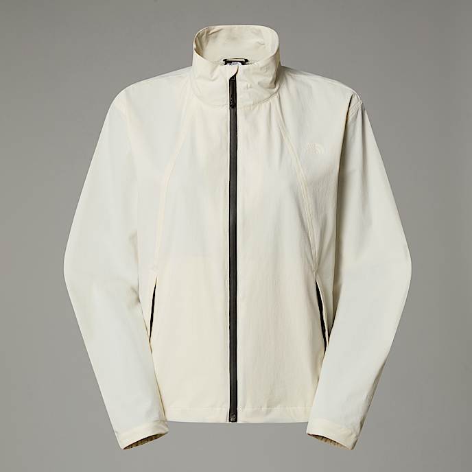 North Dome Wind Jacket W TNF White Dune HERO