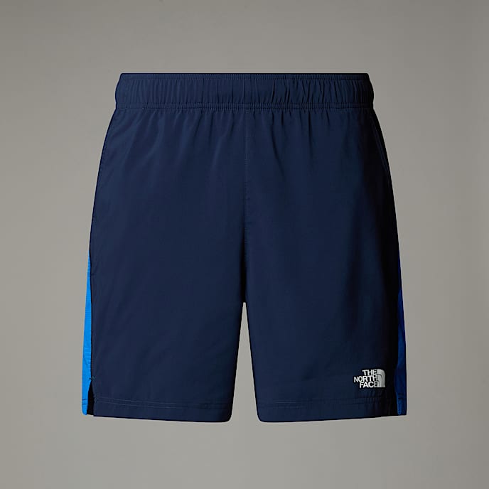 Mens 247 Embossed Shorts TNF Summit NavyHero Blue Tent Model Print HERO