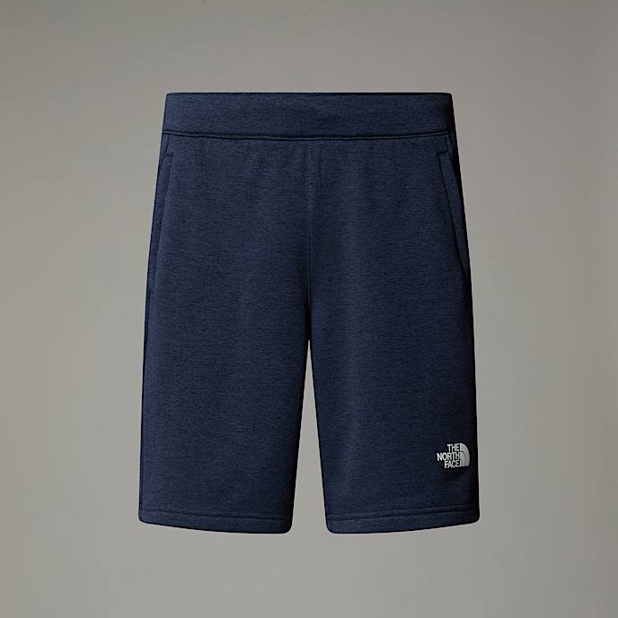 Mens Reaxion Fleece Shorts TNF Summit Navy Dark Heather HERO