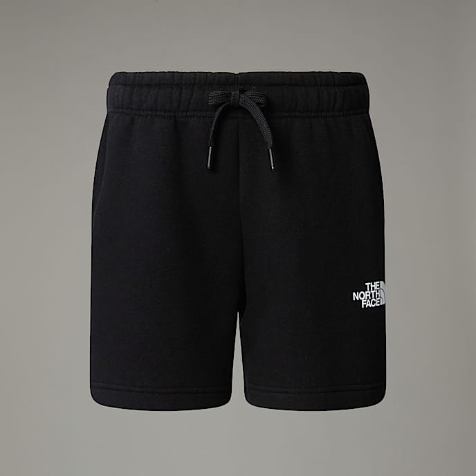 Regular Cotton Shorts Boy TNF TNF Black HERO