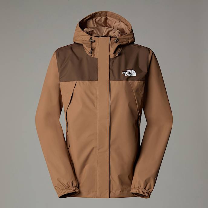 Antora Regenjacke fr Damen TNF LatteSmokey Brown HERO