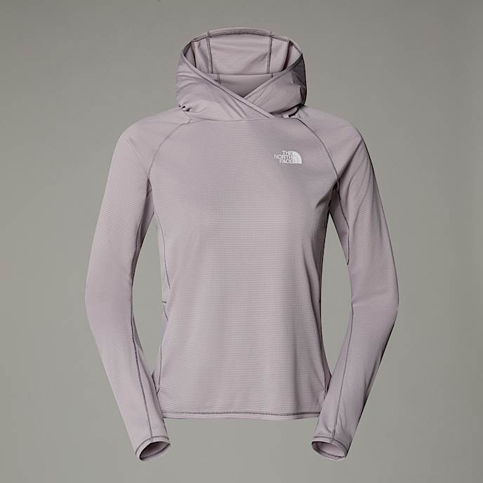 Sunriser Hoodie W TNF Moonstone Grey HERO