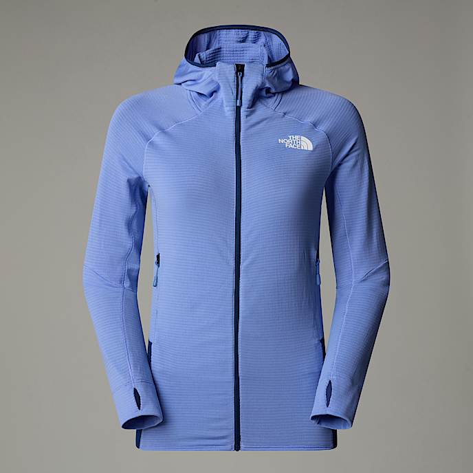 Bolt Polartec Power Grid Hooded Jacket W TNF Virtual BlueEstate Blue HERO