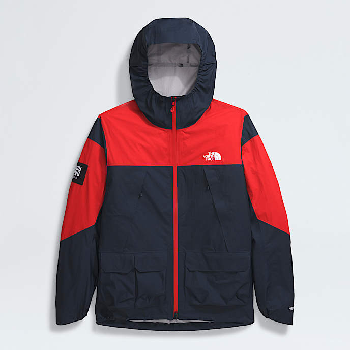 The North Face X Undercover Soukuu Hike Backpack Mountain Jacket TNF GraphiteFiery Red HERO