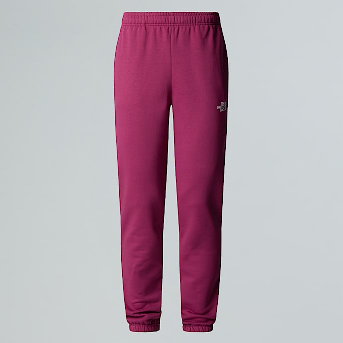 Damskie joggery o regularnym zwanym kroju Simple Dome TNF Cyber Berry HERO