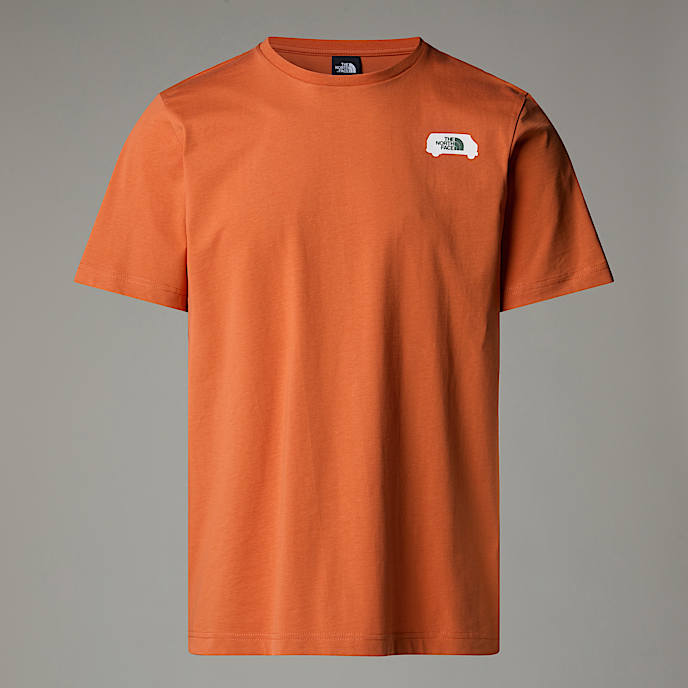 Tshirt com grfico Outdoor para homem TNF Iron Bronze HERO