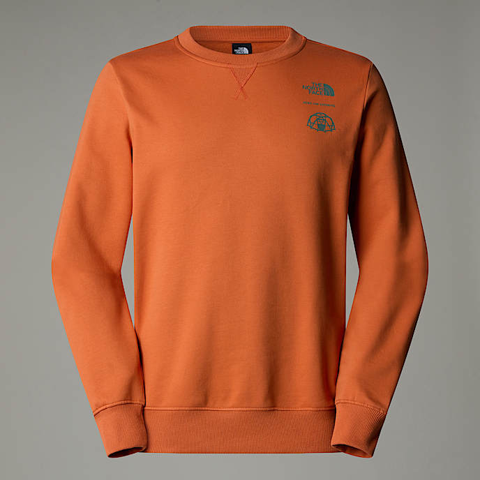 Outdoor Graphic Sweatshirt M TNF Iron Bronze HERO