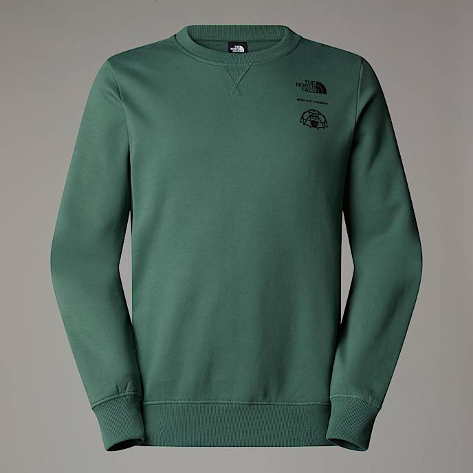 Outdoor Graphic Sweatshirt M TNF Duck Green HERO