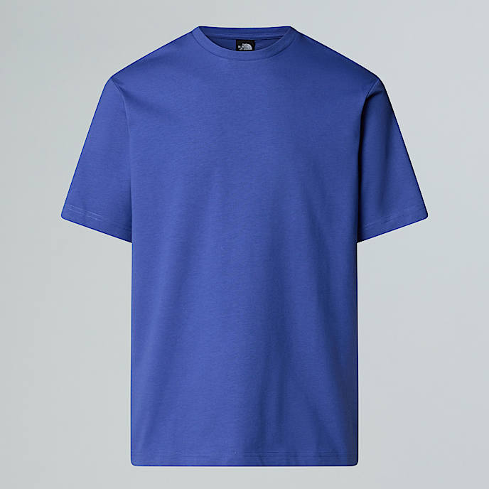 RMST Logo relaxt geschnittenes TShirt fr Herren TNF Indigo Plum HERO