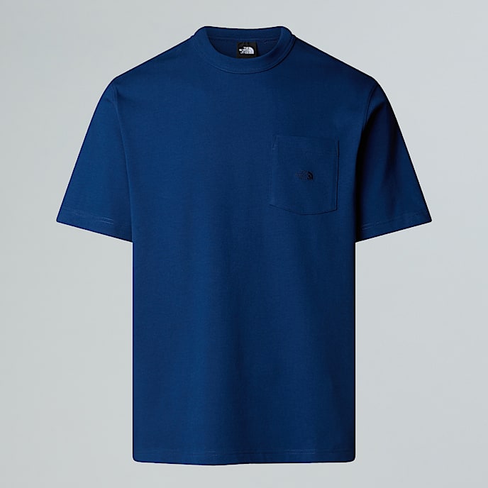 Tshirt Dome Relaxed Pocket da uomo TNF Estate Blue HERO