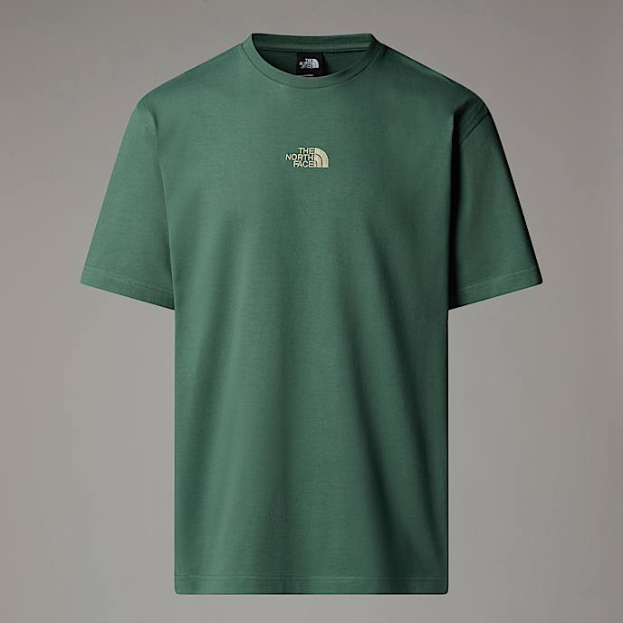 Mens Heritage Graphic Relaxed TShirt TNF Duck Green HERO