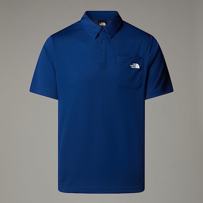 New Tanken Polo M TNF Estate Blue HERO