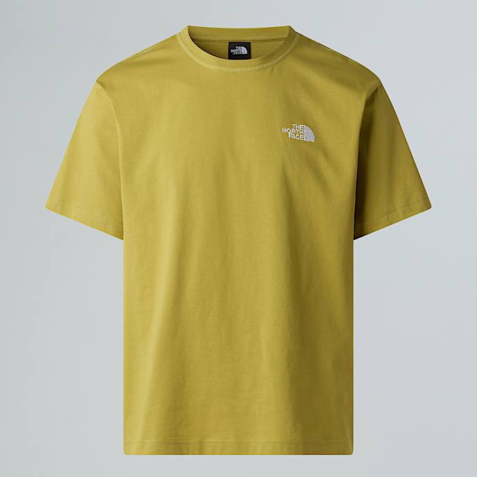 Mski Tshirt o lunym kroju Essential TNF Dark Pistachio HERO