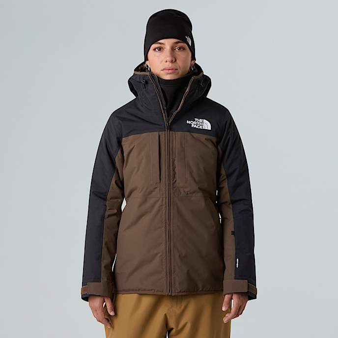 Namak Insulated Jacket W TNF TNF BlackSmokey Brown HERO