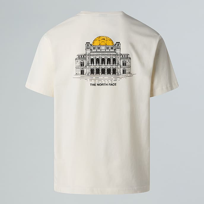 Unisex Austria Relaxed TShirt TNF White Dune HERO