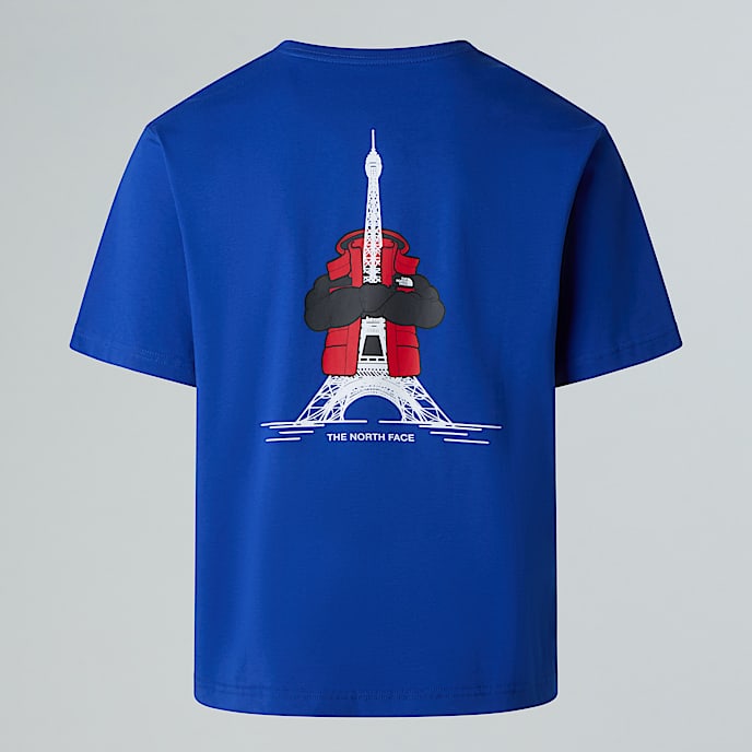Tshirt France Relaxed unisex TNF TNF Blue HERO