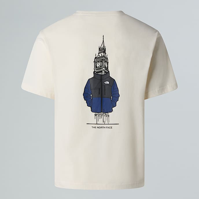 Unisex UK Relaxed TShirt TNF White Dune HERO