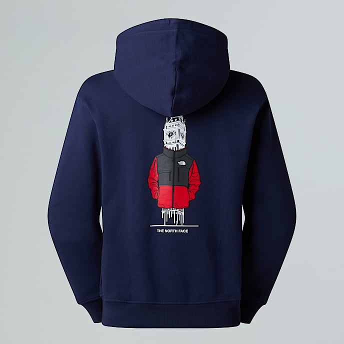 Unisex UK Relaxed Hoodie TNF Summit Navy HERO