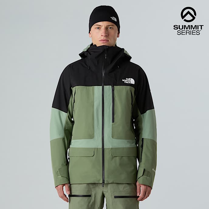 Summit Verbier GORETEX Jacket M TNF TNF BlackSlate MossBark Mist HERO