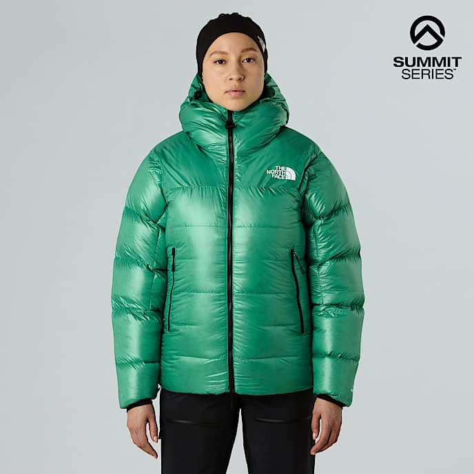 Summit Pumori Down Parka W TNF Nebula Green HERO