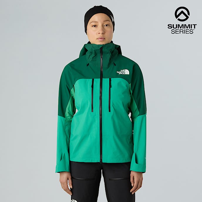 Summit Torre Egger FUTURELIGHT Jacket W TNF Nebula GreenEvergreen HERO