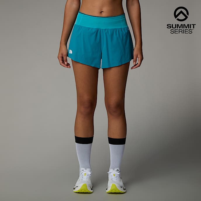 Pantaln corto Summit Pacesetter 3 para mujer TNF Galactic BlueDeep Teal HERO