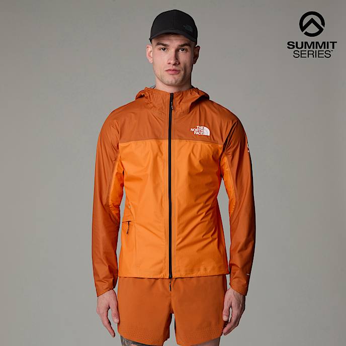 Mens Summit Superior FUTURELIGHT Jacket TNF Digital OrangeIron Bronze HERO