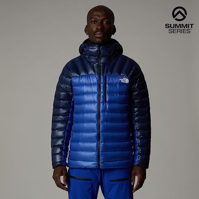 Giacca in piumino con cappuccio Summit Breithorn da uomo TNF TNF BlueEagle Blue HERO