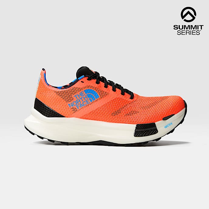 Womens Summit VECTIV Pro Artist Trail Running Shoes TNF Solar CoralOptic Blue HERO