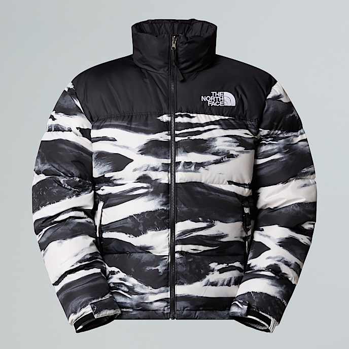 1996 Retro Nuptse-jas met print voor heren - 1