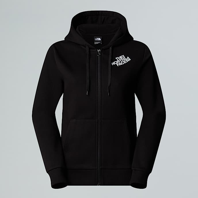Sweat  capuche zipp Blanca Peak pour femme TNF TNF Black HERO