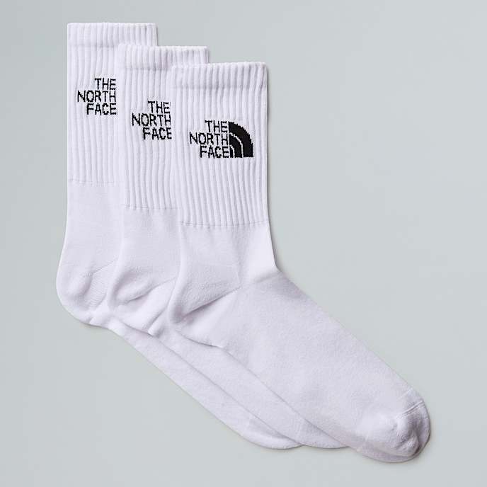Everyday Standard Crew Sock TNF TNF White HERO