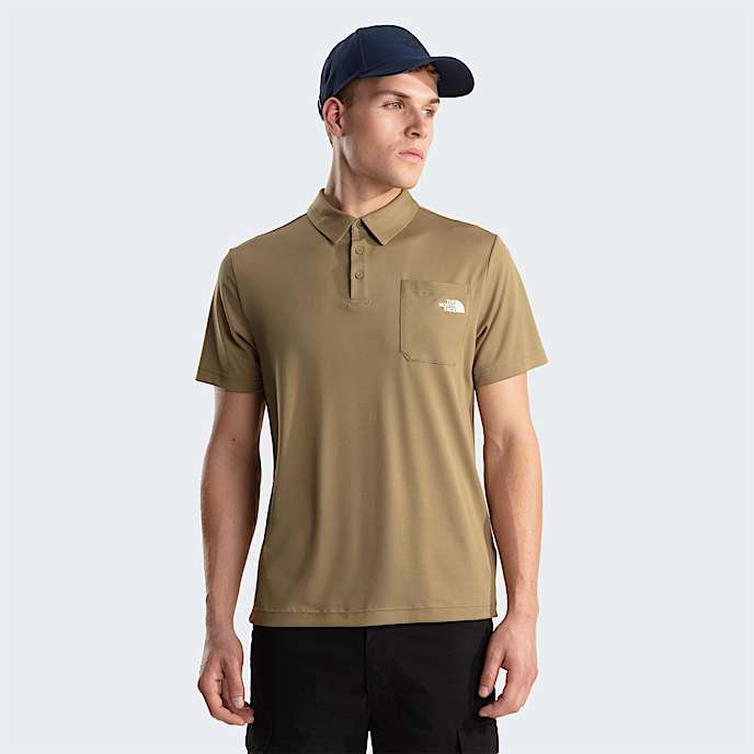 Mska koszulka polo New Tanken TNF Cedar HERO