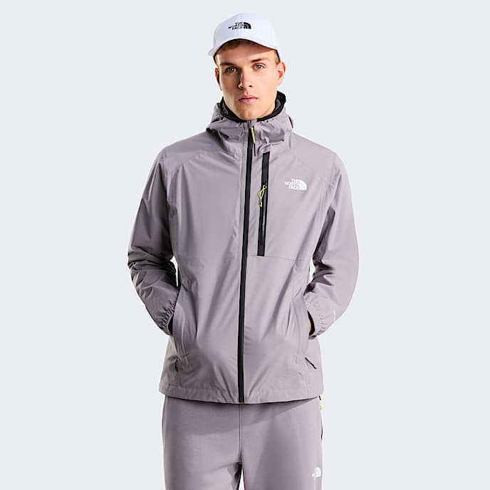 Mska kurtka z kapturem Mountain Athletics Rainlit TNF Transcendent Grey HERO