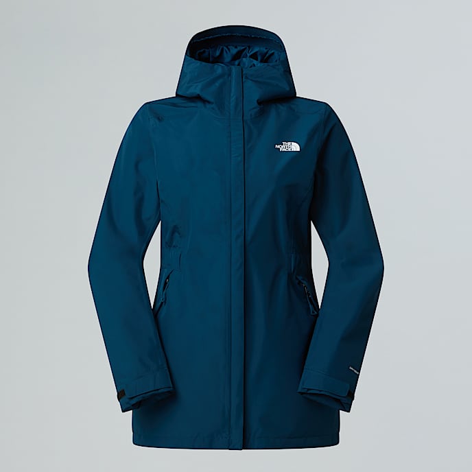 Giacca guscio parka Hikurangi da donna TNF Midnight Petrol HERO