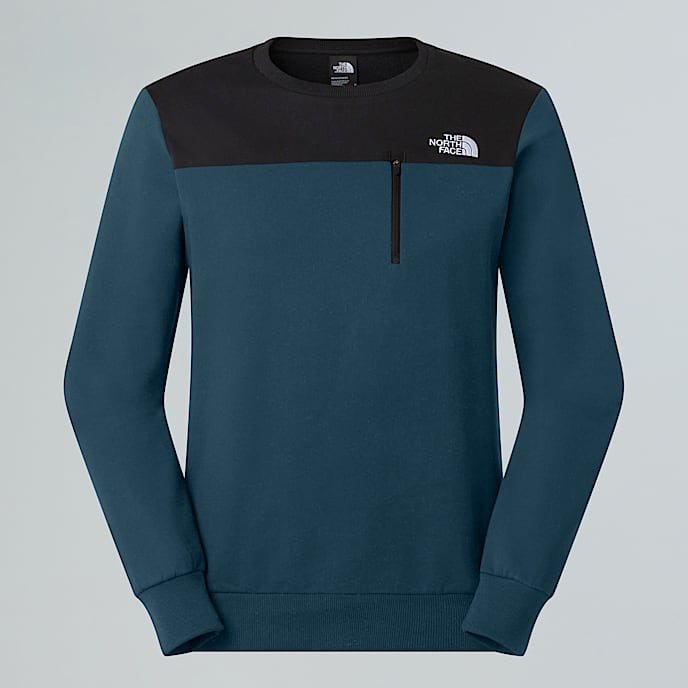 Tech New Peak Sweatshirt M TNF Midnight PetrolTNF Black HERO