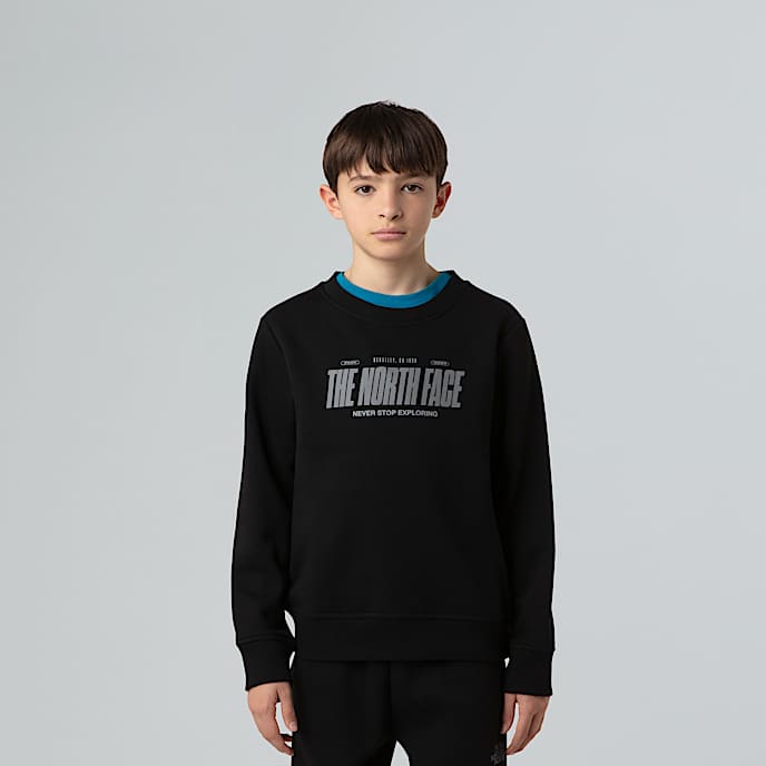 Reflective Logo-sweatshirt met relaxed fit voor jongens - 1