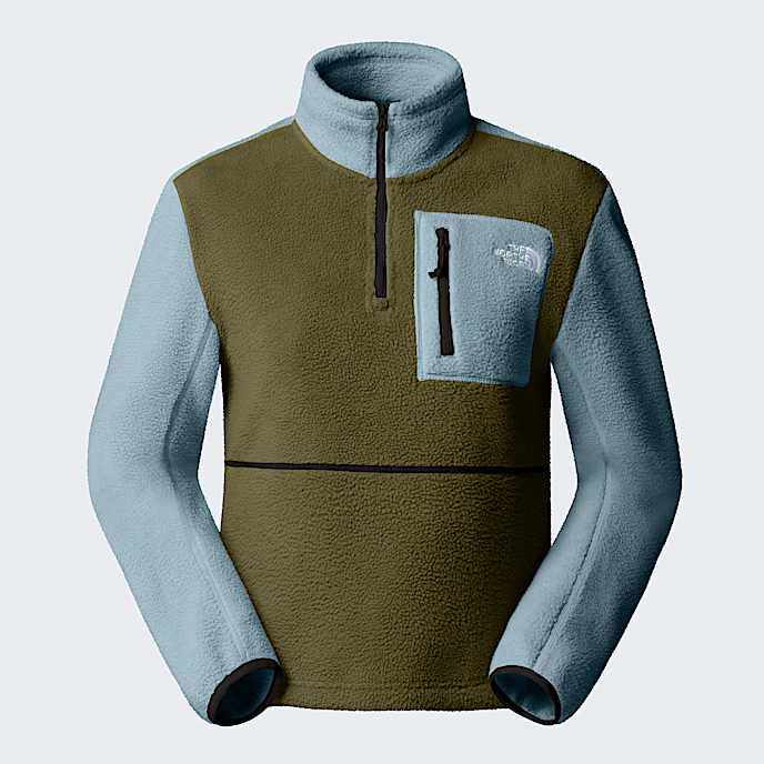 Veste en polaire  col zipp Yumiori pour femme TNF Forest OliveShallow BlueTNF Black HERO