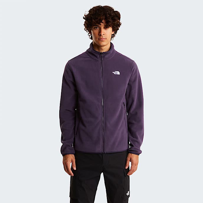 Glacierfleece met volledige rits voor heren TNF Endless Dusk HERO