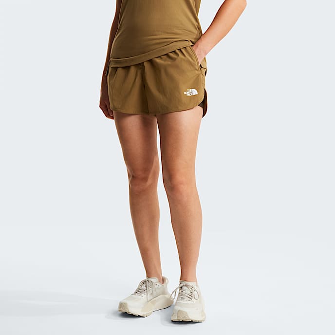 Womens Flex 2In1 Shorts TNF CedarNew Taupe Green HERO