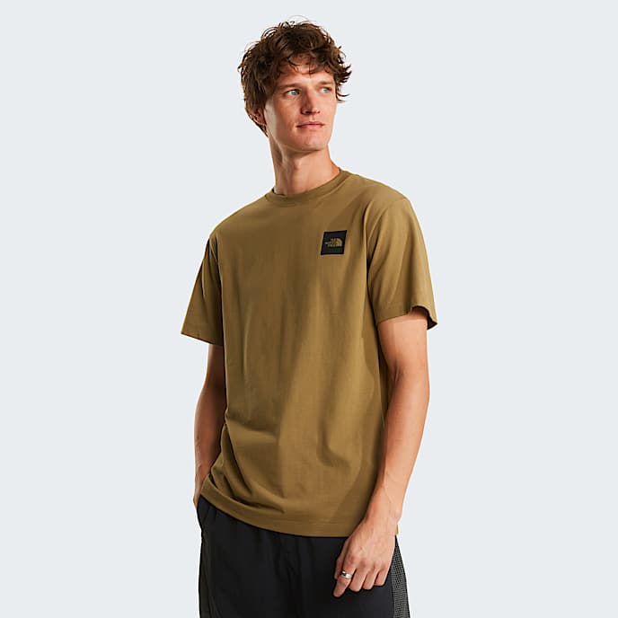 Camiseta recta Box Half Dome Evolution para hombre TNF Cedar HERO