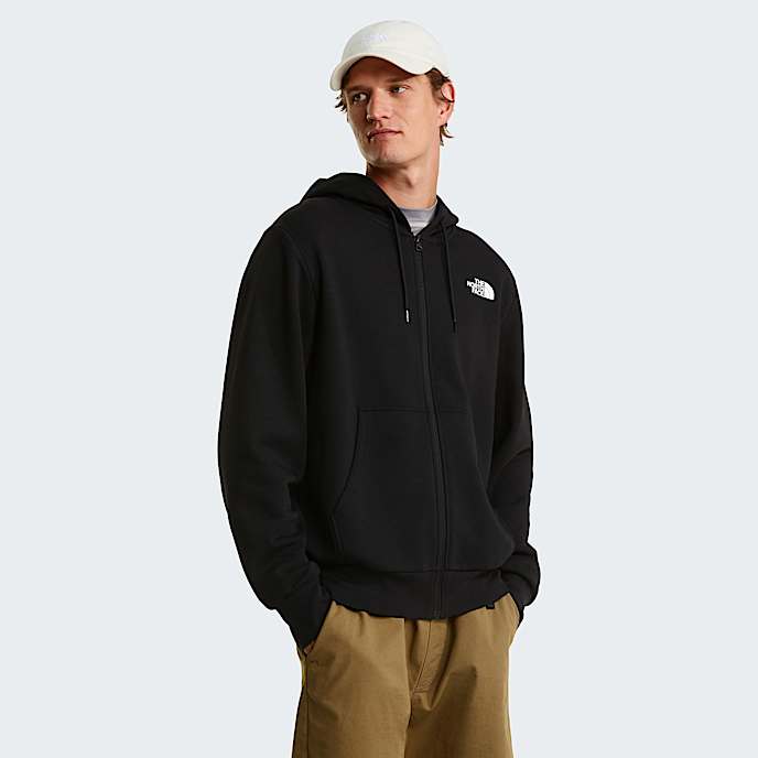 Sweat  capuche standard lger Simple Dome pour homme TNF TNF Black HERO