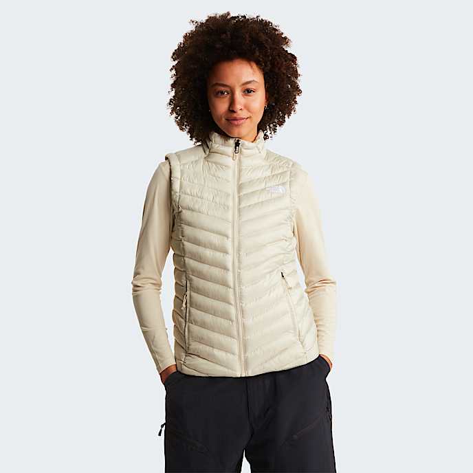 Damski bezrkawnik z ocieplin syntetyczn Huila TNF Desert Stone HERO