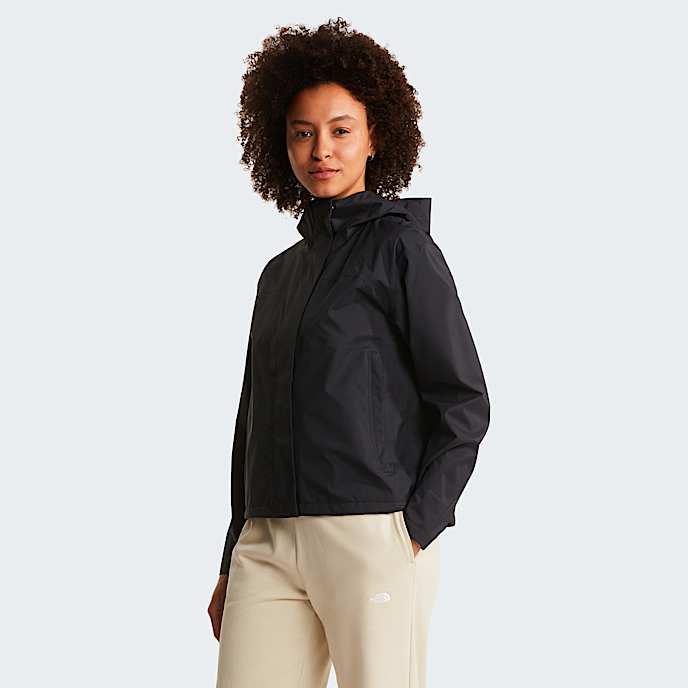 Chaqueta impermeable de 3 capas con capucha Voyage para mujer TNF TNF Black HERO