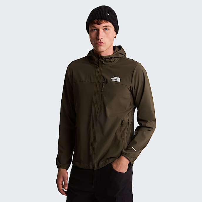 Nimble Hooded Jacket 20 M TNF New Taupe Green HERO