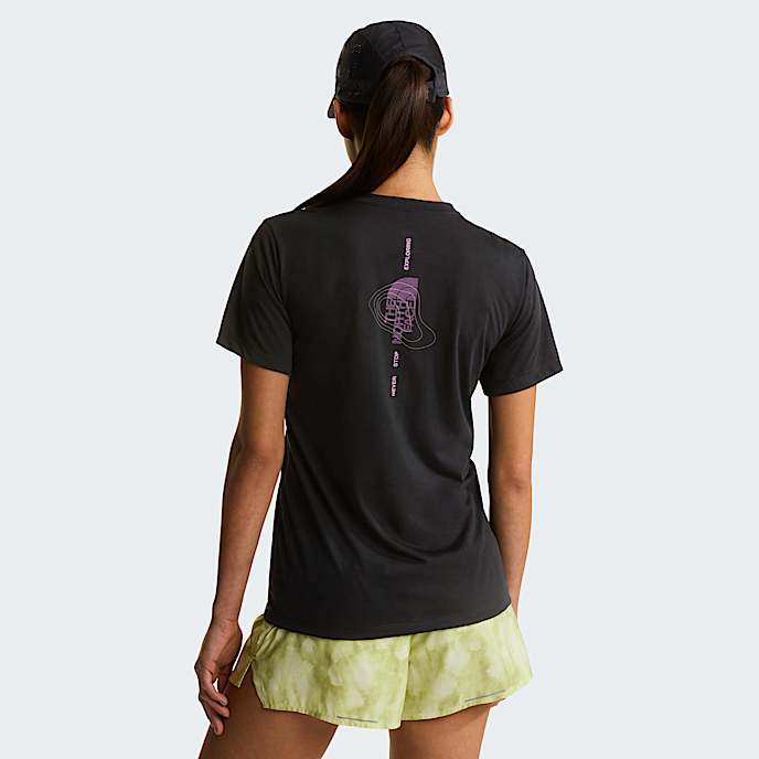 Womens Bitmap Logo Graphic TShirt TNF TNF Black HERO