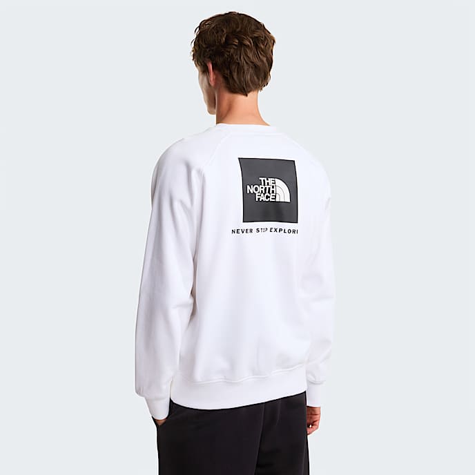 Mens NSE Raglan Box Sweatshirt TNF TNF White HERO