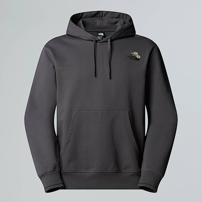 Unisex Dome Flower Relaxed Graphic Hoodie - 1