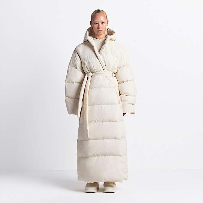Parka avvolgente Nuptse The North Face X SKIMS da donna - 1