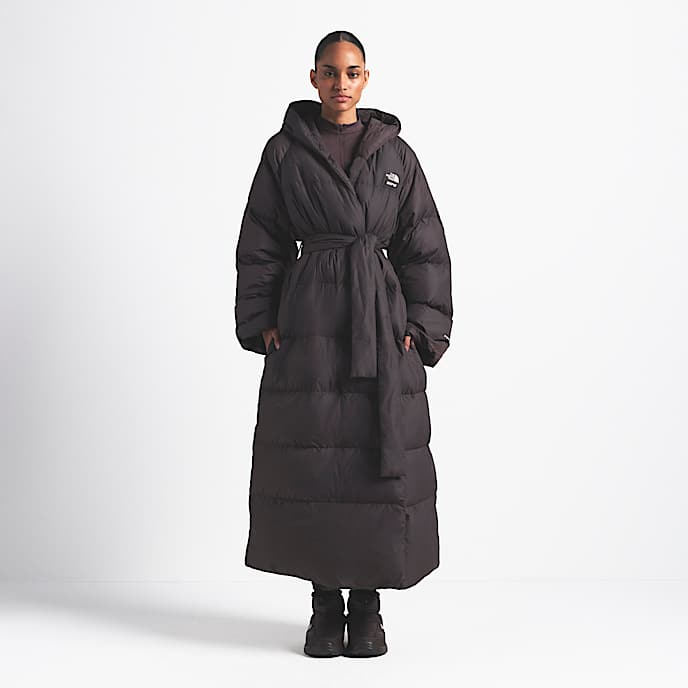 Women's The North Face X SKIMS Nuptse Wrap Parka - 1